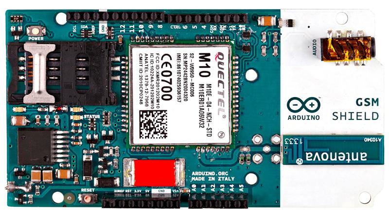 Arduino GSM Shield 2 (integrated antenna)