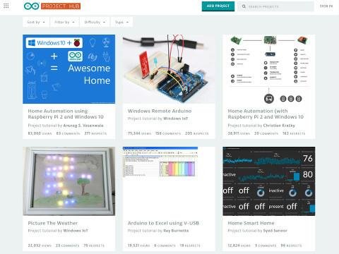 Arduino.cc Launches Arduino Project Hub, IoT Sites
