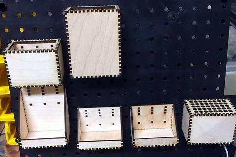 Athey Moravetz' Laser-Cut Pegboard Tool and Parts Organisers