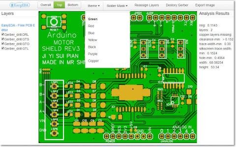 Visualising Your PCB Designs with EasyEDA's Gerber Viewer