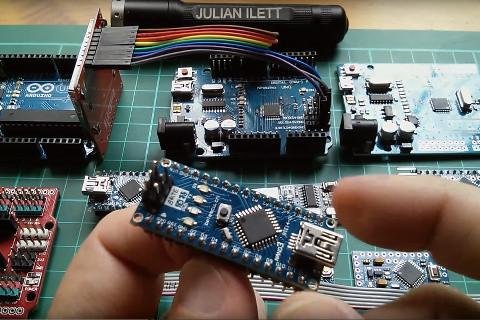 Turning an Arduino Nano into an Arduino Uno, with Julian Ilett