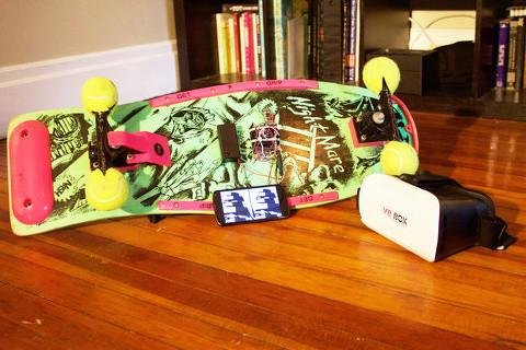 Matthew Hallberg's Virtual Reality Skateboard Controller Project