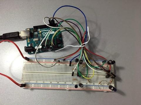 Nicolas Britos' Low-Cost Arduino Non-Contact Gesture Sensor