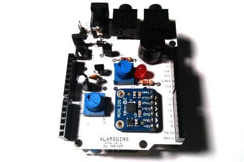Francisco Zamora-Martinez' Fritzing-Designed AlarDuino Shield