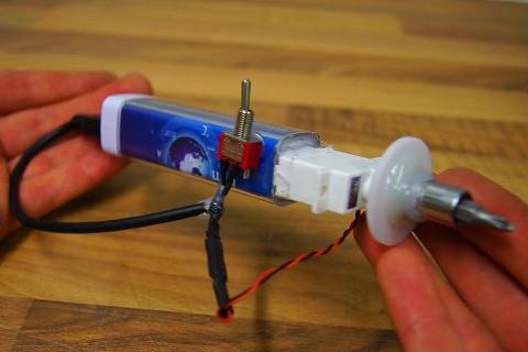 Simon Sörensen's Servo-Based Electric Screwdriver Build