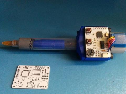 SMT Soldering With an Open-Source Arduino Solder Paste Dispenser