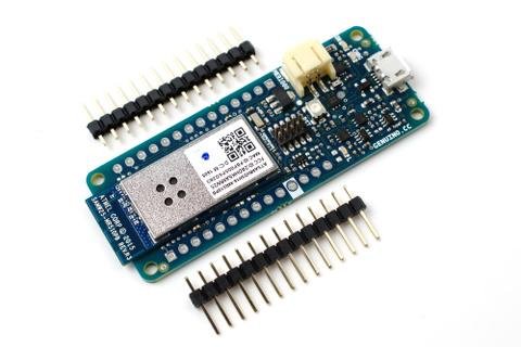 Genuino MKR1000 board and headers