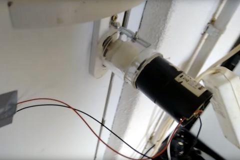 Mario Mueller's pepper-mill-driven door lock