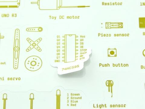 Seeed Studio ARDX Starter Kit for Arduino - Stickers