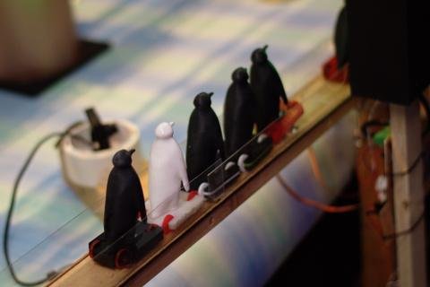Maker Space Penguin Race, Maker Faire UK 2016